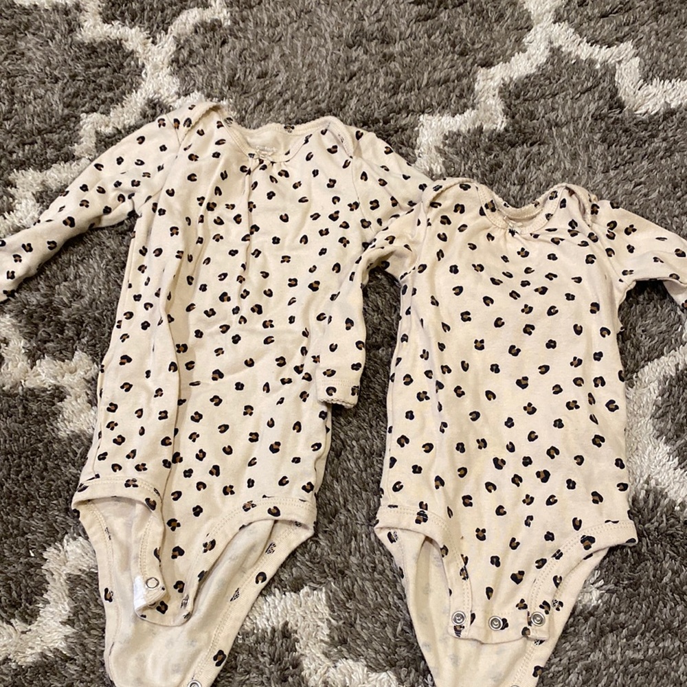 Matching bodysuits